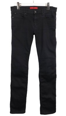 Hugo Boss Red Label 708 Herren Jeans Schwarz Stretch Zip Fly W30/L34