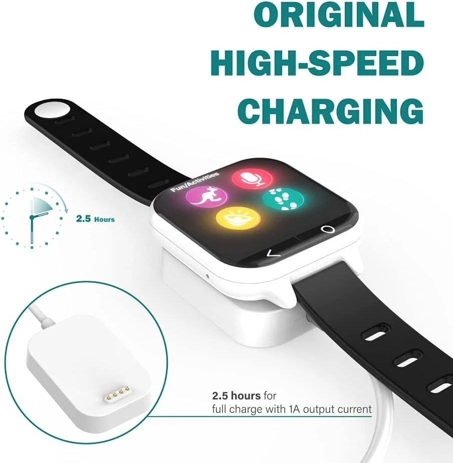 2 PACK Charger Docks Compatible with Gizmo Watch 3/2/1 3.3Ft USB - Image 4 of 4