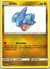 Gible Shiny Holo Rare Hidden Fates: Shiny Vault SV38/SV94 NM on eBay