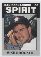 1988 Best San Bernardino Spirit Platinum /1300 Mike Brocki #26 0b5