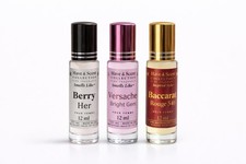 Women  s Fragrance Oil Roll-On Set   3 Pack, 12 ml Each, Long-Lasting Perfume Oil