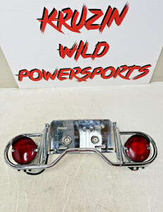 2003 HARLEY ELECTRA GLIDE License Plate Tag Mount Tail Light Bar