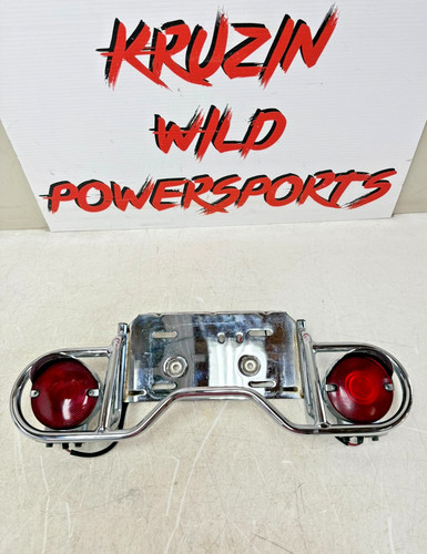 2003 HARLEY ELECTRA GLIDE License Plate Tag Mount Tail Light Bar