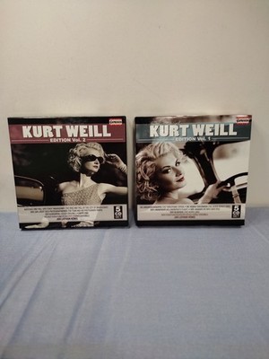 LOT OF ( 2 ) - KURT WEILL Edition Vol. 1 & Edition Vol. 2 Capriccio C7178, C7184