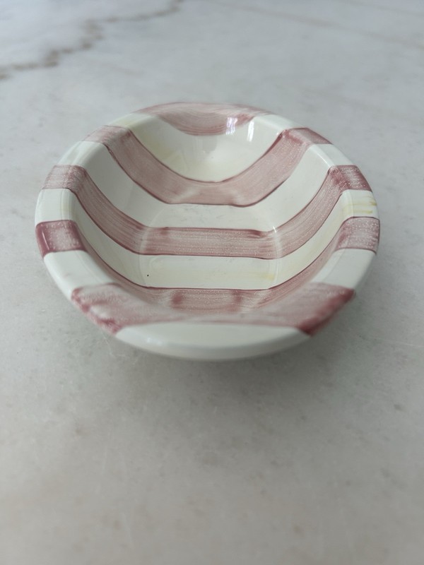 Enamelware soap dish from the 'Bathing Hut' collection by MacKenzie-Childs