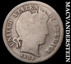 1908 Silver Barber Dime - Scarce  Better Date  No Reserve  #i1619