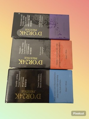 D'OR24K PRESTIGE Double-acting Facial Moisturizer Set Hyaluronic Acid