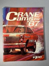 Crane Cams for '67 Performance Catalog Sales Brochure Ford Chevy, Vintage 1967