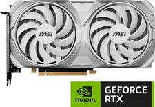 MSI GeForce RTX 4070 Super Ventus 2X OC White 12GB GDDR6X Graphics Card