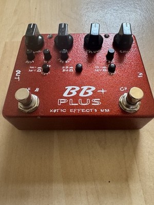 Xotic Effects BB+ Plus 2-Kanal Vorverstärker/Verzerrung/Boost Pedal