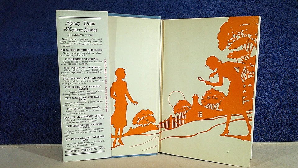NANCY DREW NO SPINE SYMBOL INTERNALS #6 SECRET OF RED GATE FARM 1933 PRINT WIRT Foto 3 de 4