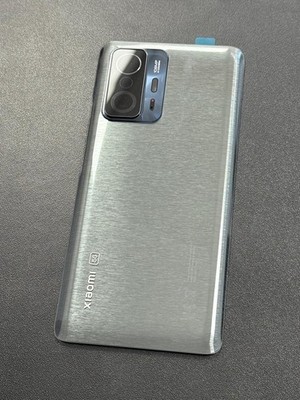 Original Xiaomi Mi 11T Pro 5G Akkudeckel Deckel Backcover Cover Grau mit Linse