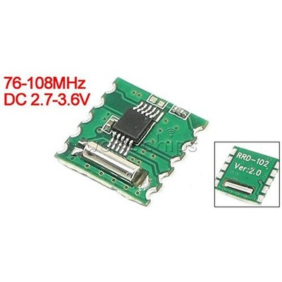 10PCS FM Stereo Radio Module RDA5807M RRD-102V2.0   Module for   #qo