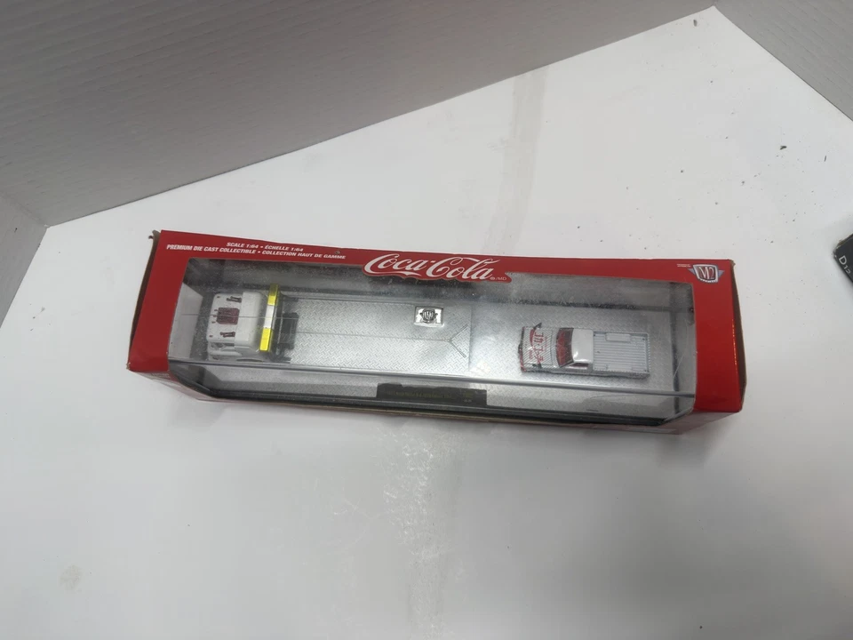 Camión M2 Coca-Cola 1957 Mack modelo N y 1978 Datsun Truck Chase 1/750 DOS2 20-09 Foto 3 de 3