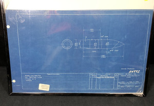 Armor Piercing Bullet Core 30-06 Winchester Original Blue Print