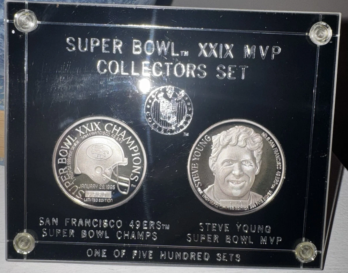 Joe Montana Football San Francisco 49ers Vintage Sports Coins for