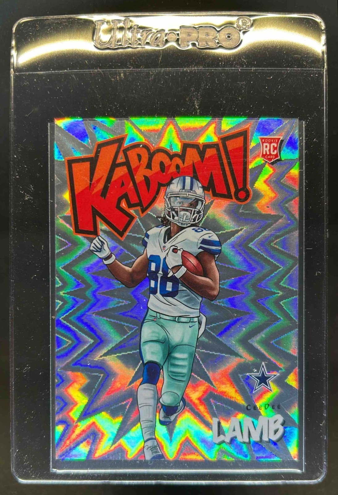 2020 Absolute CeeDee Lamb Kaboom SSP RC Rookie #K-CL2 Cowboys