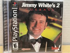 Jimmy White’s 2: Cueball - PS1 PlayStation 1 Black Back - Complete CIB VTG