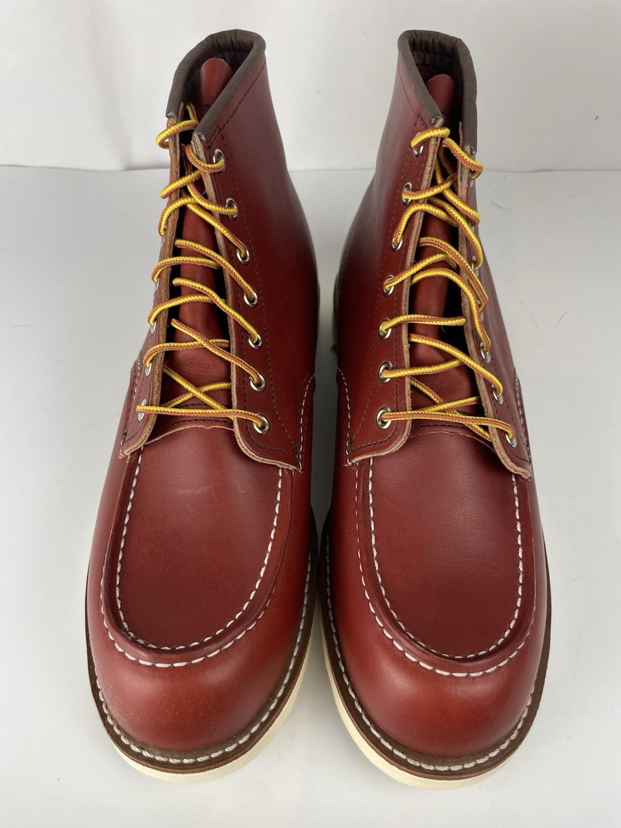 Red Wing Irish Setter 8875 Heritage Moc Toe Boots Classic Red Oro