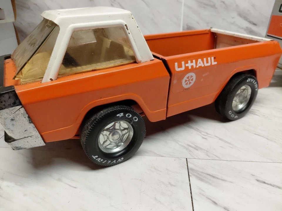 Vintage Nylint Truck & Duel Axle Trailer,nice Vintage Uhaul - Image 4 of 4