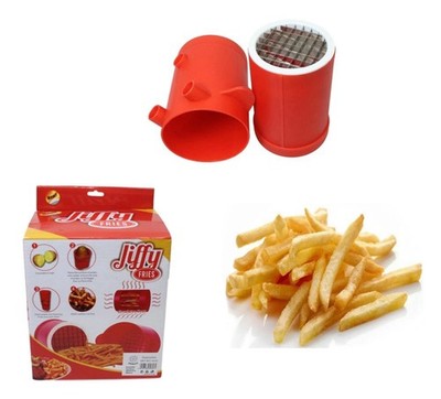 Jiffy Fries Simple Easy Kartoffel Pommes Frites Gemüseschneider 14 cm x 10 cm UK