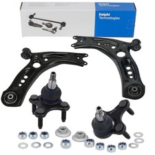 2x DELPHI Querlenker + Traggelenk für VW GOLF 7 8 A3 8V 8Y LEON OCTAVIA vorne