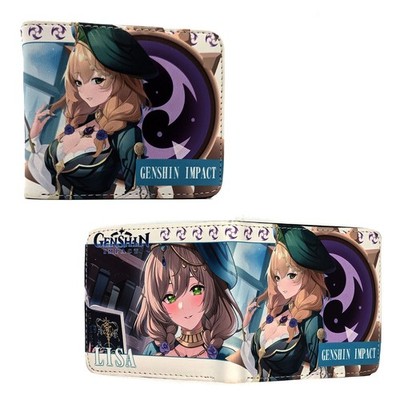 Genshin Impact Bi-Fold Wallet - LISA MINCI SUMERU OUTFIT New (Billfold)