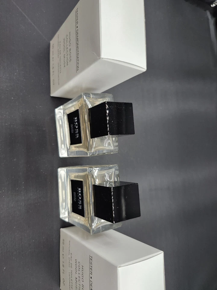 ДВЕ НОВЫЕ ШЕРСТЯНЫЕ МУСКУСНЫЕ ТУАЛЕТНЫЕ ВОДЫ HUGO BOSS COLLECTION (ТЕСТЕРЫ) 1,6 УНЦИИ  - Изображение 4 из 4