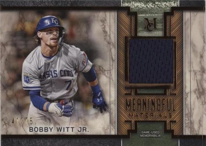 2025 Topps Museum Collection - Bobby Witt Jr. #MMR-BW for sale | eBay