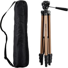50-Inch Lightweight Portable Camera Mount Tripod Stand with Bag, for Travel Phot