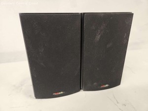 極美品】polk audio MODEL:T15 ブックシェルフ黒木目 極美品】polk