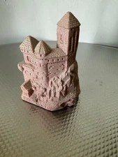 Vintage 1988 Mr Sandman Pink Sand Castle. Made in Canada. Colorful.