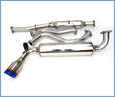 Invidia 88-91 Civic Ef9 3dr 60mm 101mm Tip Titanium Tip Cat-back Exhaust Invidia 88-91 Civic Ef9 3dr 60mm 101mm Tip Titanium Tip Cat-back Exhaust