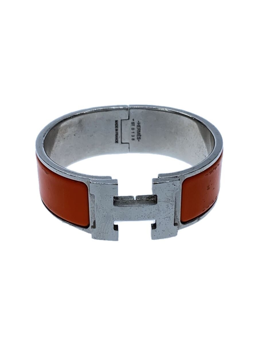 Hermes H Bangle Ornamental Men's Bracelet ST0138 2721
