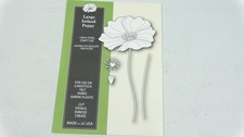 2015 Poppystamps Steel Craft Die Large Iceland Poppy 1182