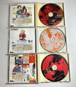 Capcom Set Dreamcast Games - VS SNK, Street Fighter Zero 3, 3rd Strike Used