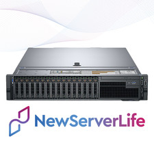 DELL R740 16SFF Server 2x Gold 6136 3.0GHz 24 Cores 128GB H730p 4xRJ45