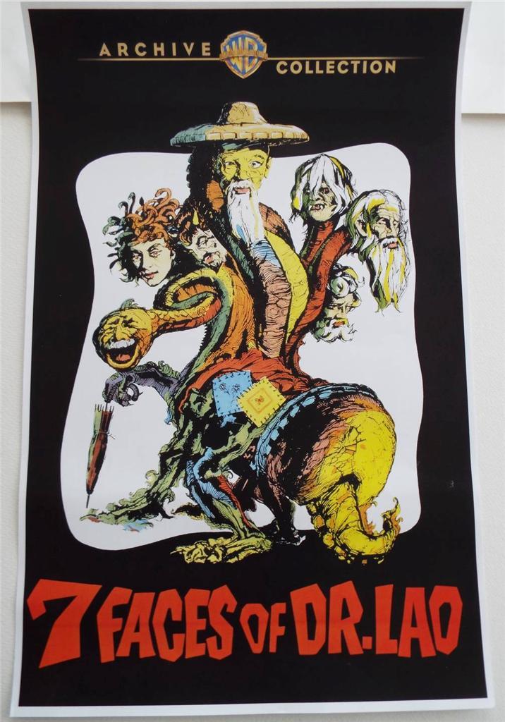 NEW WB Official Archive Collection Reproduction 7 FACES OF DR. LAO