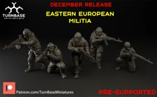 Eastern European Militia  | 5 Miniatures |