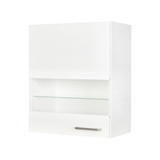 Hängeschrank Vitrine nobilia WGLS60-1 332 Alpinweiss matt 60cm