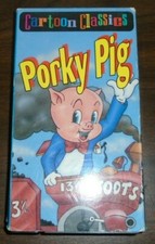 Porky Pig Cartoon Classics VHS 1992 Alpha Video