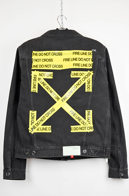 オフホワイトOFF-WHITE FIRE CROSS TAPE DENIMデニム Off-White Jacket – Fire Line Graphic Denim – Size L | eBay