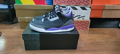 Jordan 3 Retro Court Purple (2020). Size 10.5 | eBay