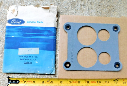 NOS 4bbl CARBURETOR GASKET FOR 1974 FORD LINCOLN MERCURY CARS 460" ENGINES