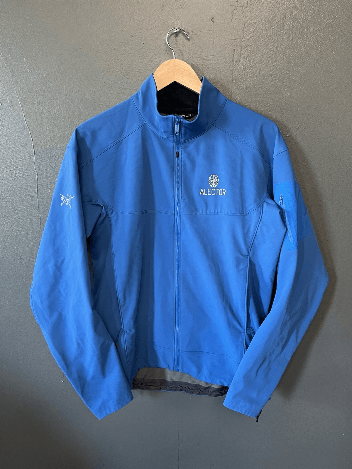 Arc'teryx Uomo EPSILON LT JACKET Blu Alector LOGO Taglia Large