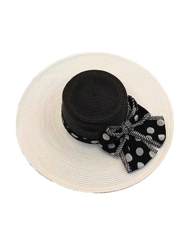 TinaToo Red Bowler Black Flowers & Feathers By Bollman Hat  display picture 1