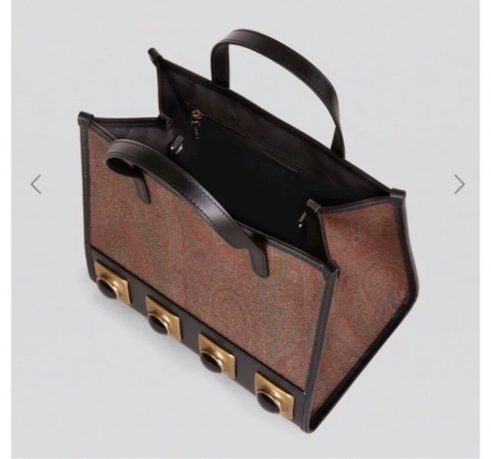 Bolso de hombro Etro Crown Me de cachemira con bolsa para el polvo y caja nuevo sin etiquetas Foto 3 de 4