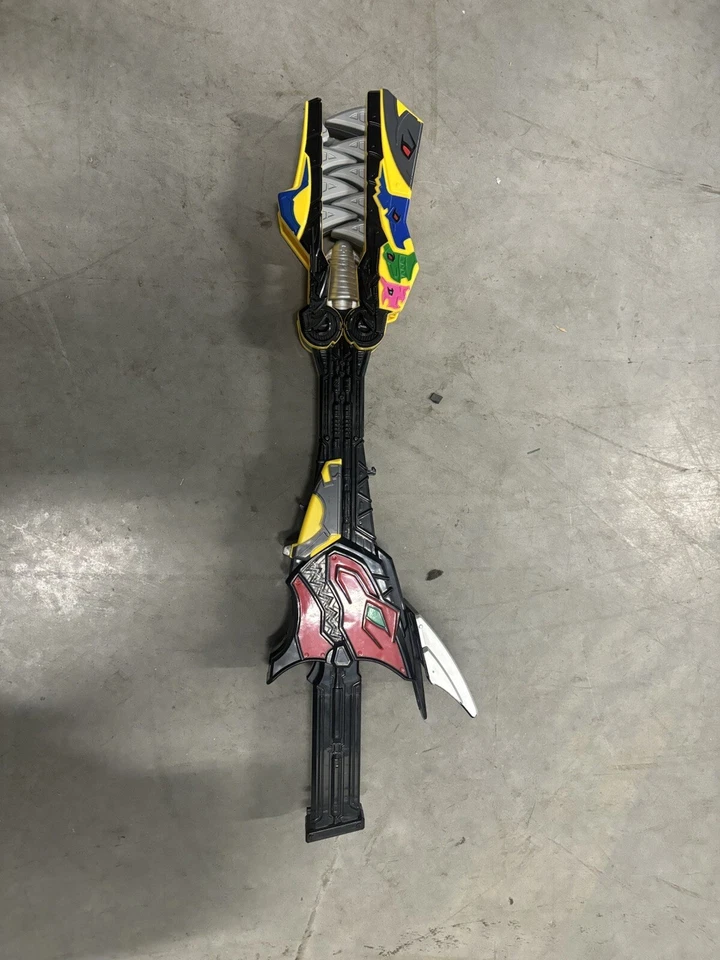 Power Rangers Dino Super Charge Spike Battle Sword Chomping Action Bandai 2015 Foto 3 de 4
