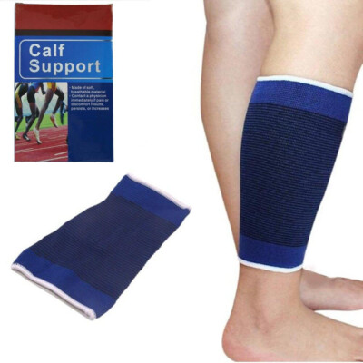 2 x Wadenbein elastische Unterstützung Bandage Kompression Wrap Klammer Schienen Schmerzen Verletzung