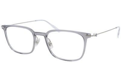 Mont Blanc Established MB0100O 002 Eyeglasses Silver/Transparent Optical Glasses
